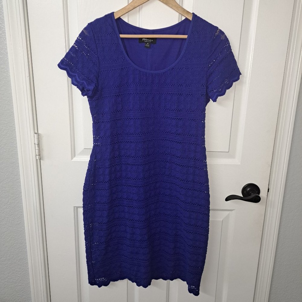 Blue Lace Dress Size 10
